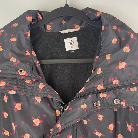 Cabi Fleece Coat with hood Size M - Picture 2 of 4